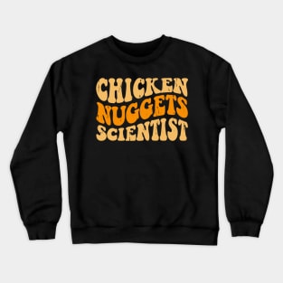 Chicken Nuggets Scientist T Shirt For Women Men T-Shirt Crewneck Sweatshirt